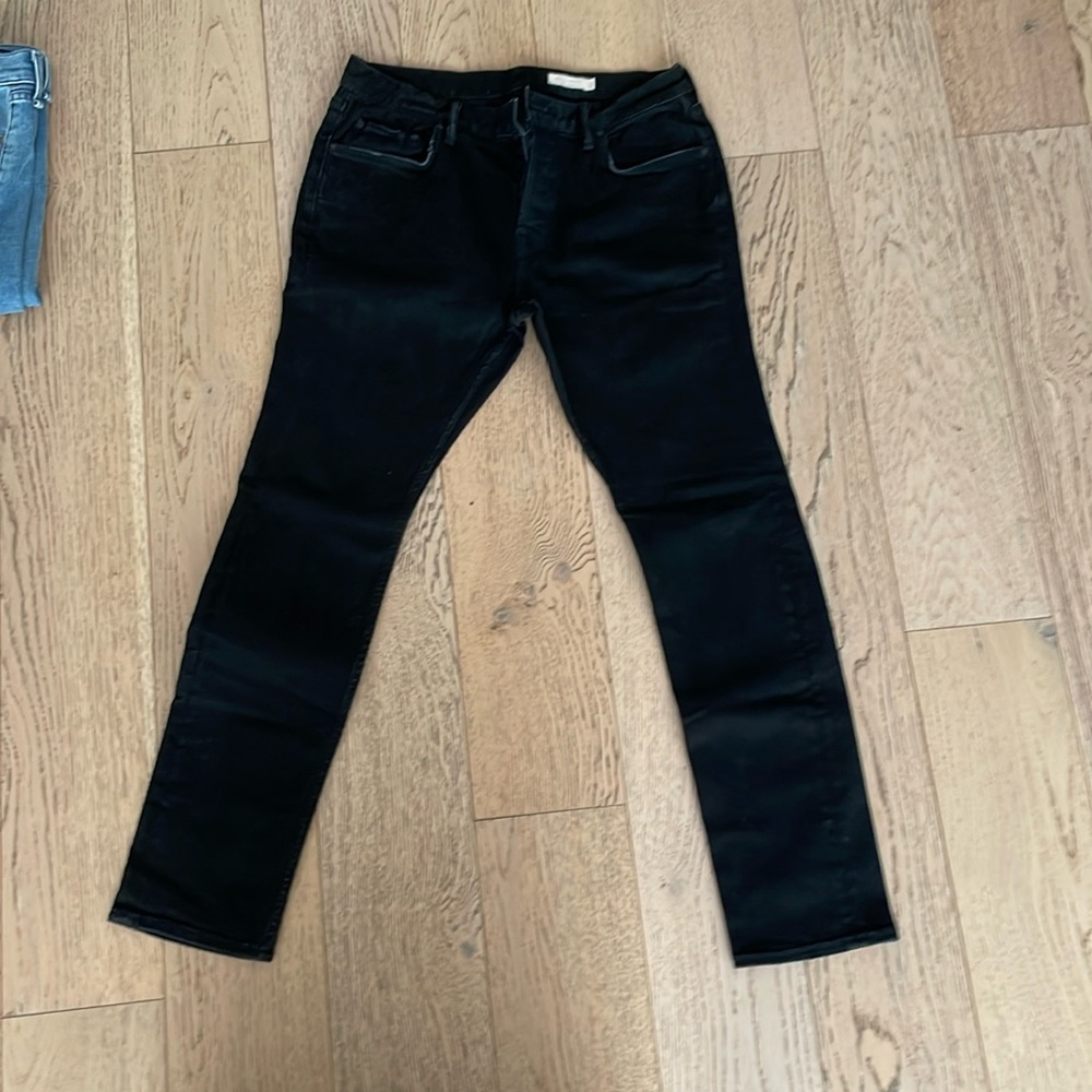 ALLSAINTS Men's black denim jeans